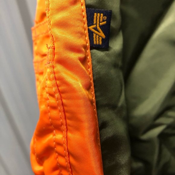 Limited edition Alpha Industries military anorak pullover jacket - Picture 6 of 9